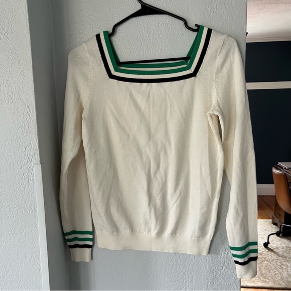 Boden Melville Square Neck Sweater - Picture 2 of 6